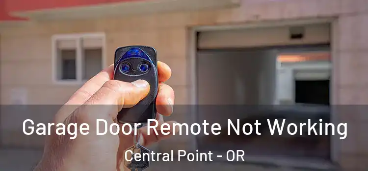  Garage Door Remote Not Working Central Point - OR