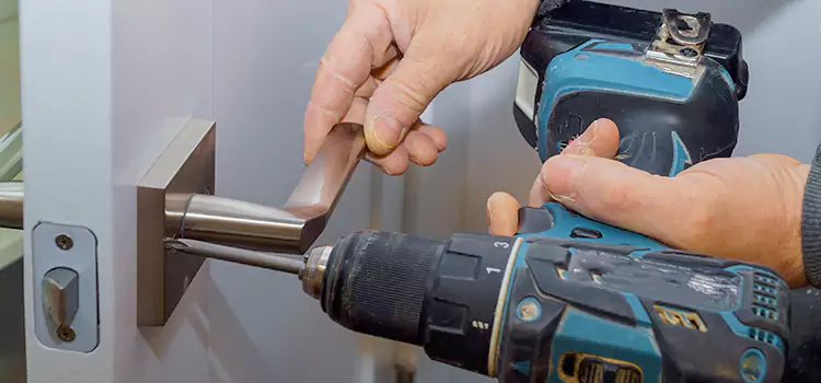 Security Door Lock Installation Central Point